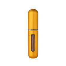 Load image into Gallery viewer, 2pcs Mini 5ml Refillable Perfume Spray Bottle Aluminum Spray Atomizer Portable Travel Empty Cosmetic Container Perfume Bottle