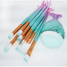 Load image into Gallery viewer, Makeup Brush 10/11 PCS Make Up Foundation Eyebrow Eyeliner Blush Cosmetic Concealer Brushes Foundation Brush Set