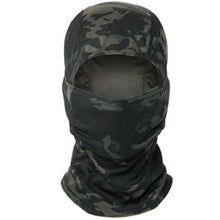 Load image into Gallery viewer, Neck Gaiters Multicam Balaclava Full Face Mask Tactical Camouflage CS Wargame Army Hunting Cycling Sports Helmet Liner Cap Military CP Scarf