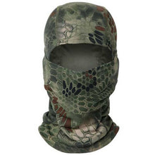 Load image into Gallery viewer, Neck Gaiters Multicam Balaclava Full Face Mask Tactical Camouflage CS Wargame Army Hunting Cycling Sports Helmet Liner Cap Military CP Scarf