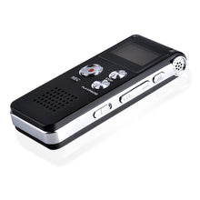 Load image into Gallery viewer, Multifunctional Rechargeable 8GB 650HR Digital Audio Voice Recorder Dictaphone MP3 Player
