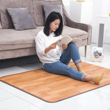 Load image into Gallery viewer, Multiple sizes Electric Heating Pad 220V Thermal Foot Feet Warmer Heated Floor Carpet Mat Pad Home Office Warm Feet