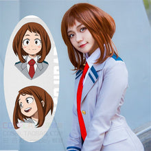 Load image into Gallery viewer, My Hero Academia Dabi Wig Cosplay Costume Boku no Hero Academia Short Black Synthetic Hair Halloween Party Wigs