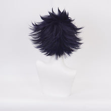 Load image into Gallery viewer, My Hero Academia Tamaki Amajiki Dark Blue Short Wig Cosplay Costume Boku no Hero Academia Synthetic Hair Men Women Party Wigs