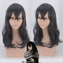 Load image into Gallery viewer, My Hero Academia Todoroki Shoto Long Wig Cosplay Girl Ver. Boku No Hero Academia Red and White Hair Costume Halloween Party Wig