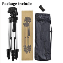 Load image into Gallery viewer, Phone Tripod Stand 40inch Universal Photography for Gopro iPhone Samsung Xiaomi Huawei Phone Aluminum Travel Tripode Par