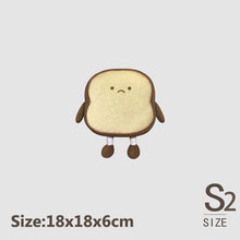 Load image into Gallery viewer, NEW Cute Happy/Sad toast Plush Toy Plush Pillow Gift With Sleeping Baby Stuffed Sofa Back Cushion Children Baby Birthday Present