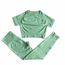 Load image into Gallery viewer, Yoga Set Sport suit Workout Active Outfit Fitness Gym Sets For Women