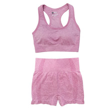Load image into Gallery viewer, Yoga Set Workout Shirts Sport Pants Bra Gym Clothing Short For Women