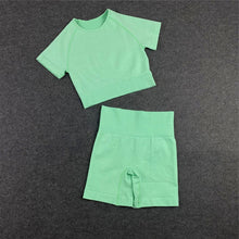 Load image into Gallery viewer, Yoga Set Workout Shirts Sport Pants Bra Fitness Running Sports Sets For Women