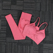 Load image into Gallery viewer, Yoga Set Fitness Sports Suits Gym Clothing Tops And Leggings For Women