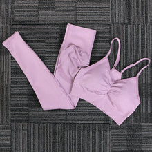 Load image into Gallery viewer, Yoga Set Fitness Sports Suits Gym Clothing Tops And Leggings For Women