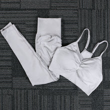 Load image into Gallery viewer, Yoga Set Fitness Sports Suits Gym Clothing Tops And Leggings For Women