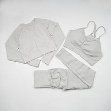 Load image into Gallery viewer, Yoga Set Women Workout Sportswear Gym Clothing Leggings+ Bra Sports Suits