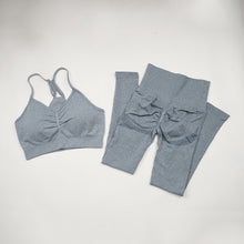 Load image into Gallery viewer, Yoga Set Women Workout Sportswear Gym Clothing Leggings+ Bra Sports Suits