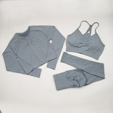 Load image into Gallery viewer, Yoga Set Women Workout Sportswear Gym Clothing Leggings+ Bra Sports Suits