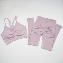 Load image into Gallery viewer, Yoga Set Women Workout Sportswear Gym Clothing Leggings+ Bra Sports Suits