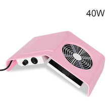 Load image into Gallery viewer, Nail Dust Collector Fan Vacuum Cleaner Manicure Machine Strong Suction Powerful Nail Tool Nail Vacuum Cleaner for Manicure