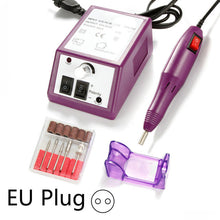 Load image into Gallery viewer, Nail Drill Electric Apparatus for Manicure 10pcs Milling Cutters Drill Bits Set Gel Cuticle Remover Pedicure Machine Nail Art