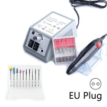 Load image into Gallery viewer, Nail Drill Electric Apparatus for Manicure 10pcs Milling Cutters Drill Bits Set Gel Cuticle Remover Pedicure Machine Nail Art