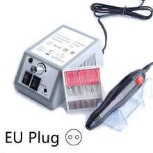 Load image into Gallery viewer, Nail Drill Electric Apparatus for Manicure 10pcs Milling Cutters Drill Bits Set Gel Cuticle Remover Pedicure Machine Nail Art