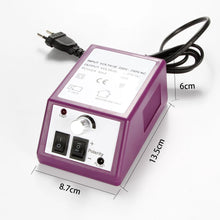 Load image into Gallery viewer, Nail Drill Electric Apparatus for Manicure 10pcs Milling Cutters Drill Bits Set Gel Cuticle Remover Pedicure Machine Nail Art