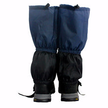 Load image into Gallery viewer, 1 Pair Waterproof Outdoor Hiking Walking Climbing Hunting Snow Legging Gaiters ski gaiters BLUE RED gaiters