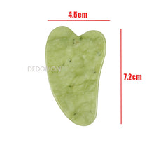 Load image into Gallery viewer, Natural Rose Jade Gouache Scraper Face Lift Massager for Face Gua Sha Board Skin Face Relax Sliming Beauty Eye Neck Thin Lift