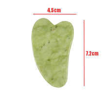 Load image into Gallery viewer, Natural Rose Jade Gouache Scraper Face Lift Massager for Face Gua Sha Board Skin Face Relax Sliming Beauty Eye Neck Thin Lift