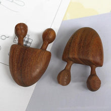 Load image into Gallery viewer, Natural Sandalwood Scraping Massage Tool Facial Eye Neck Massage Acupuncture Therapy Relaxing Stick Wooden Massager