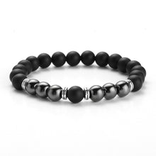 Load image into Gallery viewer, Natural Tiger Eye Beads Bracelet For Women Health Care Hematite Stretch Bracelets Men charm Fashion Jewelry charm bracelet men