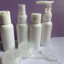 Load image into Gallery viewer, Refillable Travel Bottles Set Package Cosmetics Bottles Plastic Pressing Spray Bottle Makeup Tools Kit For Travel