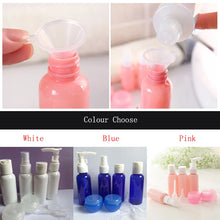 Load image into Gallery viewer, Refillable Travel Bottles Set Package Cosmetics Bottles Plastic Pressing Spray Bottle Makeup Tools Kit For Travel