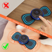 Load image into Gallery viewer, Neck Rechargeable Massager Electric Neck Massage EMS Cervical Vertebra Massage Patch for Muscle Pain Relief,Support Dropshipping