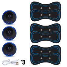 Load image into Gallery viewer, Neck Rechargeable Massager Electric Neck Massage EMS Cervical Vertebra Massage Patch for Muscle Pain Relief,Support Dropshipping