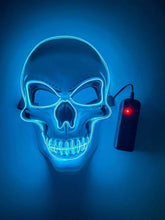 Load image into Gallery viewer, Neon Mask Led Light Up Party Masks The Purge Election Year Great Funny Mask Festival Cosplay Costume Supplies Glow Dark Skeleton