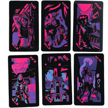 Load image into Gallery viewer, Neon Moon Tarot Deck - Pocket Size with Tuck Box Tarot Cards for Fate Divination Board Game Tarot and A Variety of Tarot Options