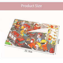 Load image into Gallery viewer, 30pcs Jigsaw Puzzle Kids Wooden Toys Cartoon Animal Wood Puzzle Board Early Learning Baby Educational Toys for Children