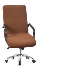 Load image into Gallery viewer, 9 Colors Modern Spandex Computer Chair Cover Polyester Elastic Fabric Office Chair Cover Easy Washable Removeable