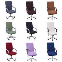 Load image into Gallery viewer, 9 Colors Modern Spandex Computer Chair Cover Polyester Elastic Fabric Office Chair Cover Easy Washable Removeable