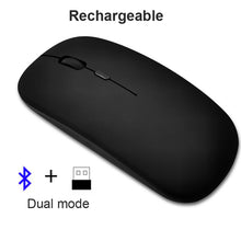 Load image into Gallery viewer, Dual Mode Bluetooth 5.0 Wireless Slim Mouse Gaming Pc Mini Laptop Usb Computer Accessories Desktop