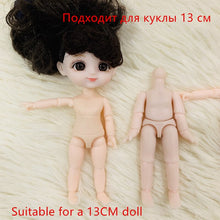 Load image into Gallery viewer, New Edition 10.5cm Dolls Body 13 Movable Jointed for 1/12 BJD Doll Toy Nude Body Accessories Not Suitable for 16CM Doll Head