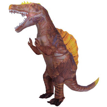 Load image into Gallery viewer, Inflatable Dino T-Rex Spinosaurus Pterosaur Triceratops Adult Velociraptor Costume Mascot Cosplay Halloween Women Man Kid