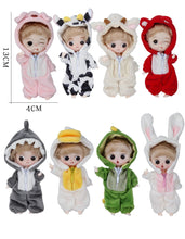 Load image into Gallery viewer, New Kawaii 1/12 Baby Pocket Doll 10cm Ob11 Dolls With Clothes Outfit Dress Surprise Bjd Dolls Figure Action Toys For Girls Gifts