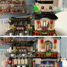 Load image into Gallery viewer, New LOZ Creative Sea Fish Food House Model Building Block MOC Retail Store With Figure Dolls Bricks Sets Boys Toys Kids Gifts