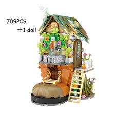 Load image into Gallery viewer, New LOZ Creative Sea Fish Food House Model Building Block MOC Retail Store With Figure Dolls Bricks Sets Boys Toys Kids Gifts