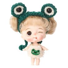 Load image into Gallery viewer, New Mini 1/12 Doll Ball-jointed Boy Girl OB11 Doll Curly Wig With Cute expression Face 10cm Surprise Dolls Toys Gift For Girls