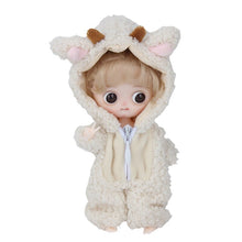 Load image into Gallery viewer, New Mini 1/12 Doll Ball-jointed Boy Girl OB11 Doll Curly Wig With Cute expression Face 10cm Surprise Dolls Toys Gift For Girls