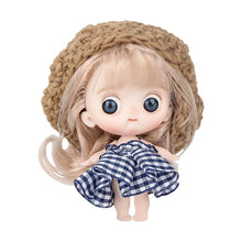 Load image into Gallery viewer, New Mini 1/12 Doll Ball-jointed Boy Girl OB11 Doll Curly Wig With Cute expression Face 10cm Surprise Dolls Toys Gift For Girls