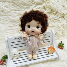 Load image into Gallery viewer, New Mini 1/12 Doll Cute Surprise Face Boy Girl OB11 Doll Blue Green Eyeballs with Clothes 10CM Dolls Toys Gift for Girls
